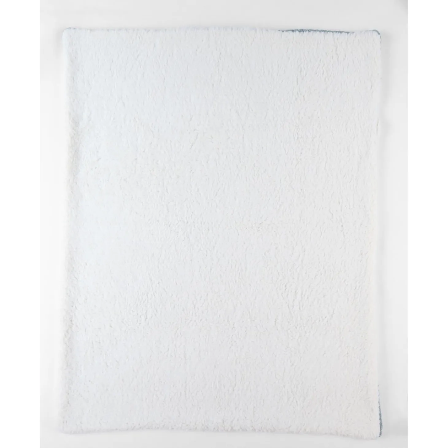 Noukie's Couverture tricot avec sherpa M&M24 Bleu 75x100 cm