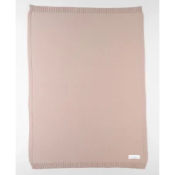 Noukie's Couverture tricot M&M24 Powder pink 75x100 cm