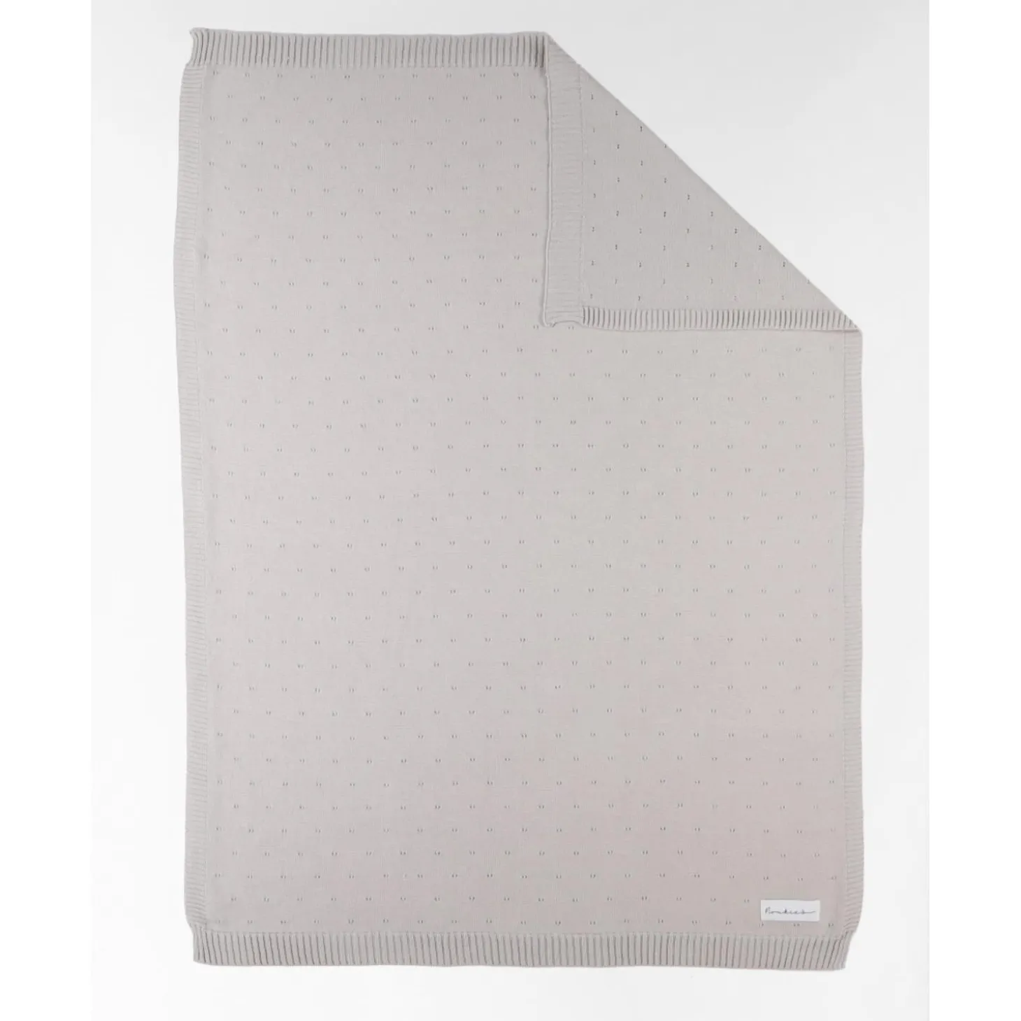 Noukie's Couverture tricot M&M24 Tender Beige 75x100 cm