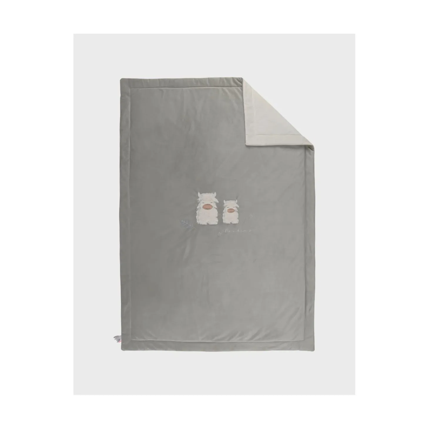 Noukie's Couverture Veloudoux Fluffy F&O Beige 100x140 cm