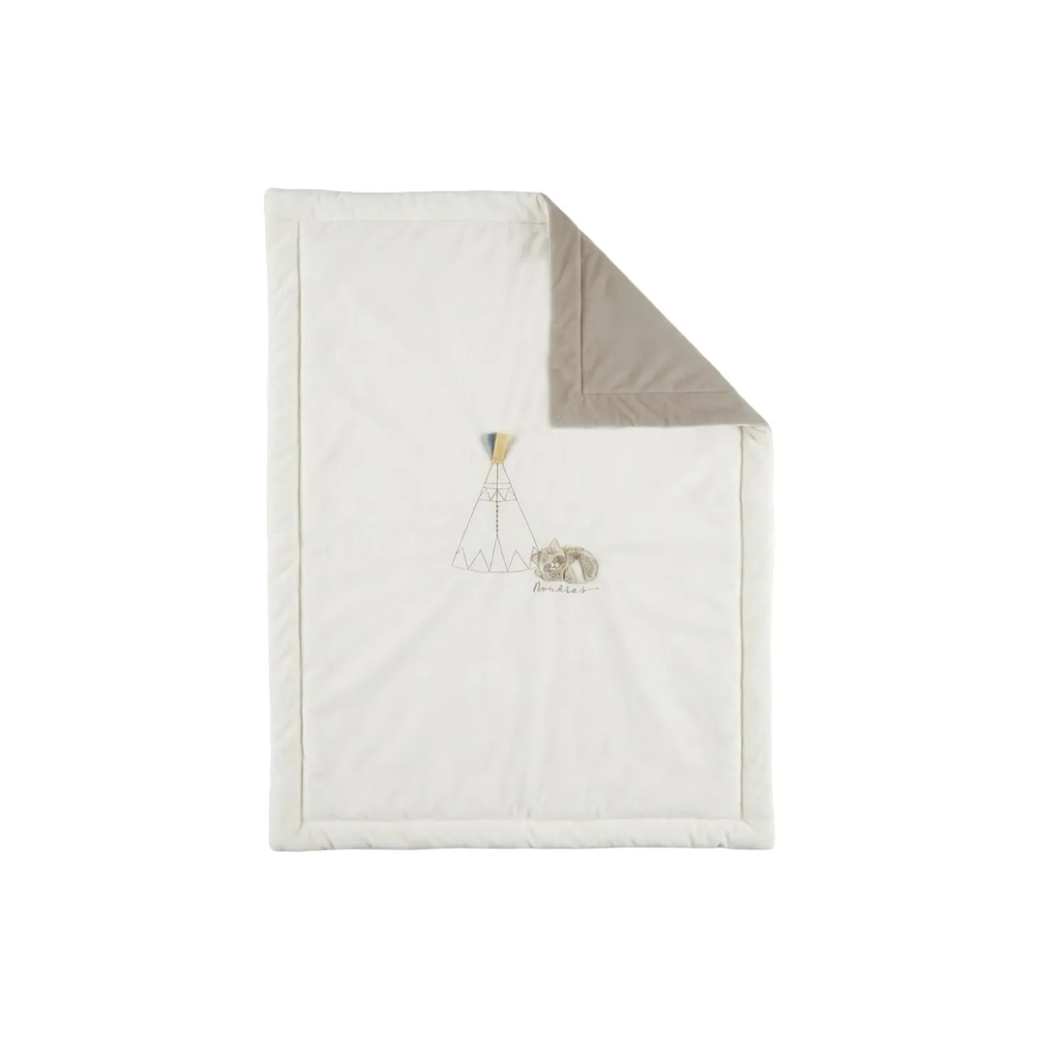 Noukie's Couverture Veloudoux Raku R&L Beige 75x100 cm