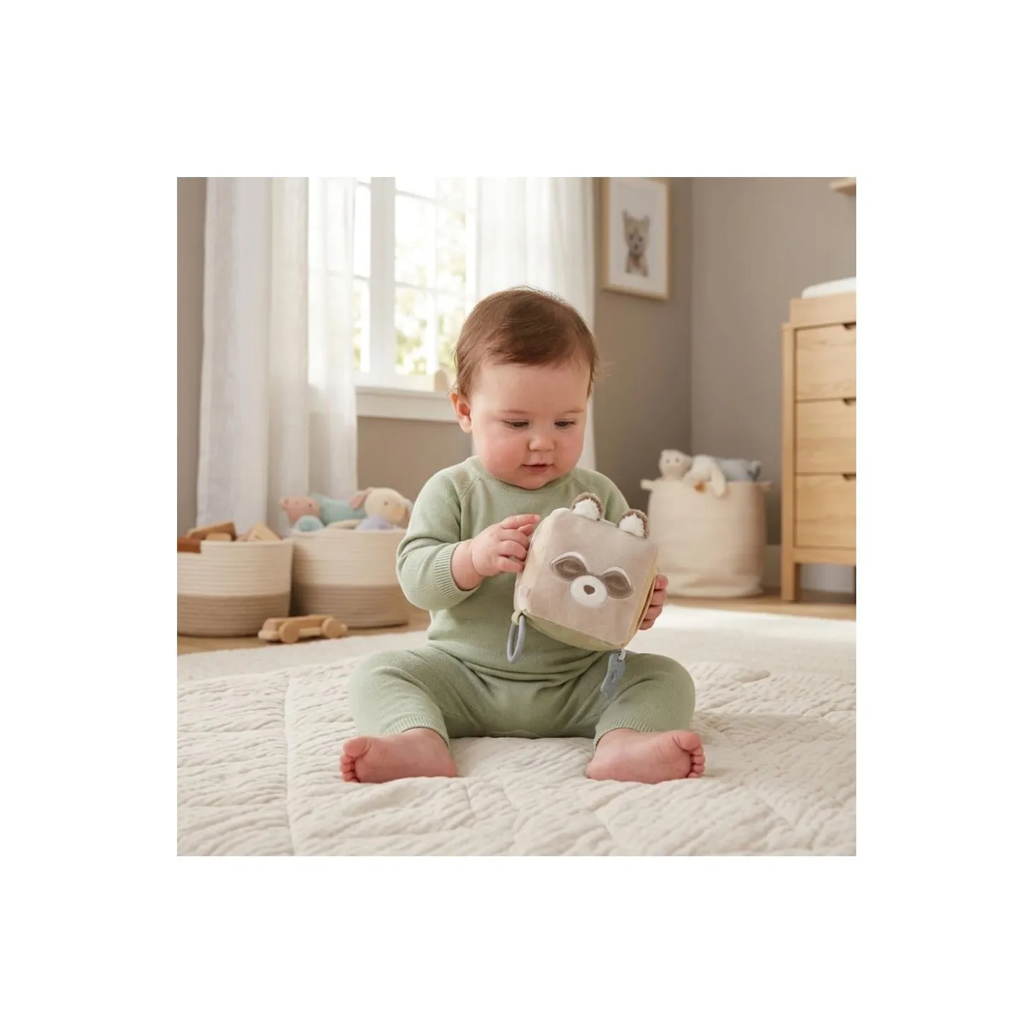 Noukie's Cube activités R&L Beige