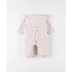 Noukie's Dors bien velours AOP Popsie Rose 6 mois