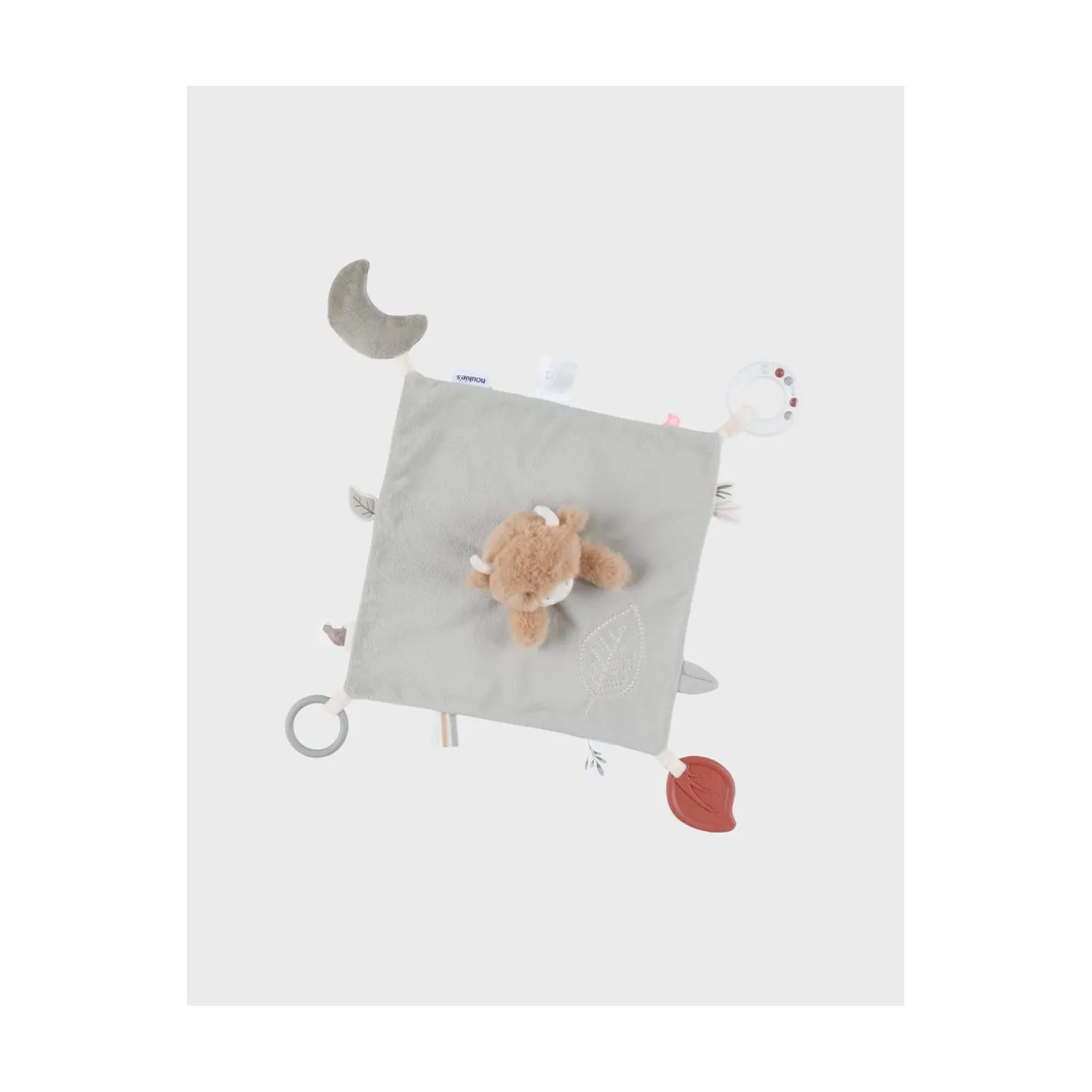Noukie's Doudou d'activité Fluffy F&O Cow