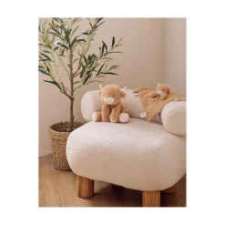 Noukie's                    Doudou Fluffy F&O    Cow