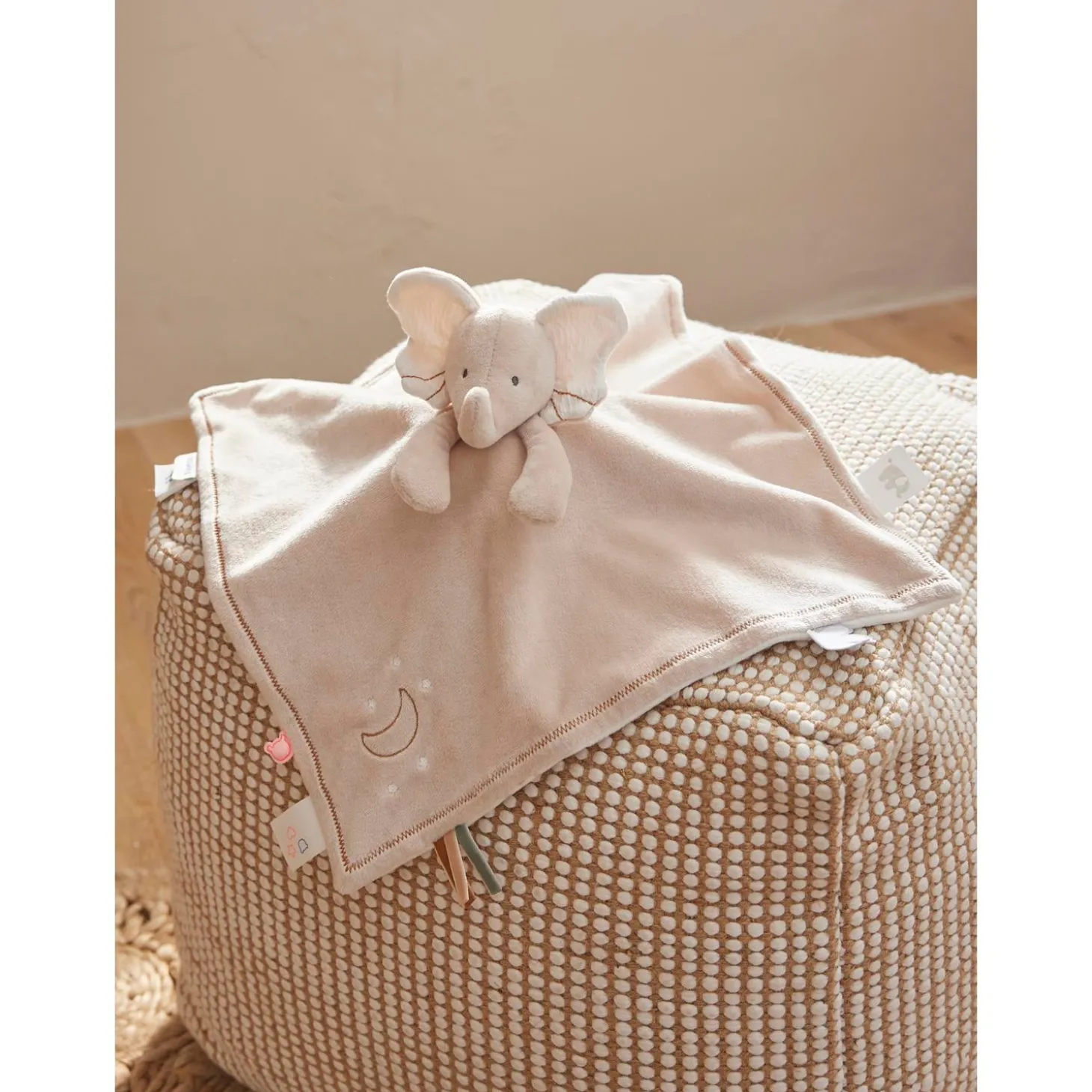 Noukie's Doudou jour et nuit Bali & Moka Ecru Bali