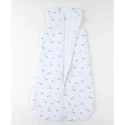 Noukie's Gigoteuse jersey froissé M&m25 Funny Dino Blanc 100 cm