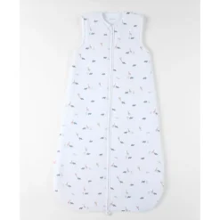 Noukie's Gigoteuse jersey froissé M&m25 Funny Dino Blanc 100 cm