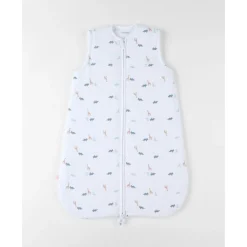 Noukie's                    Gigoteuse jersey pointelle M&m25    Funny Dino Blanc            70 cm
