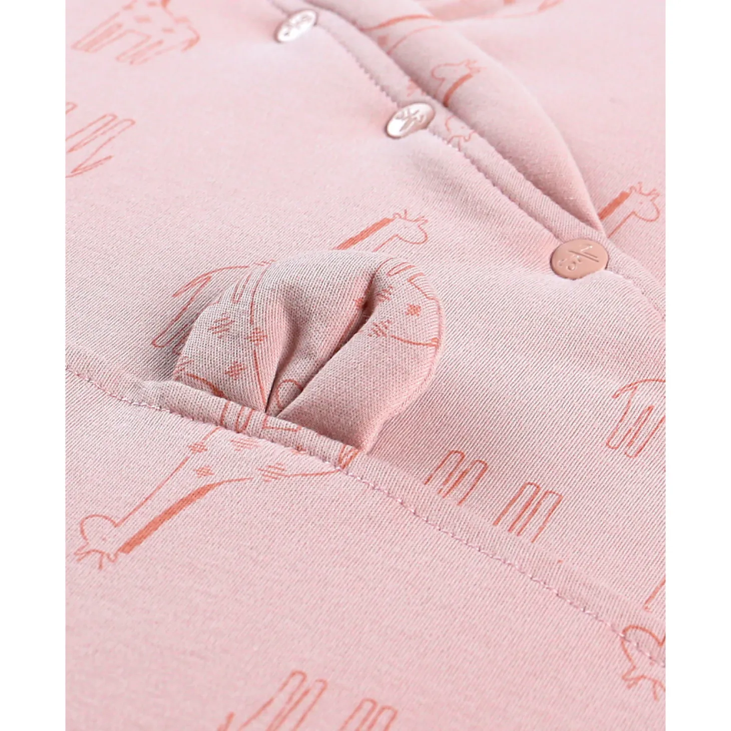Noukie's Gigoteuse Mix & Match Jersey Bio Rose 6-36 mois