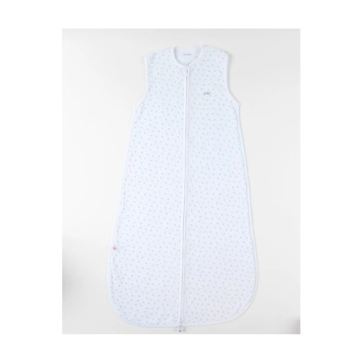 Noukie's Gigoteuse mousseline M&m25 Smart Flowers Blanc 100 cm
