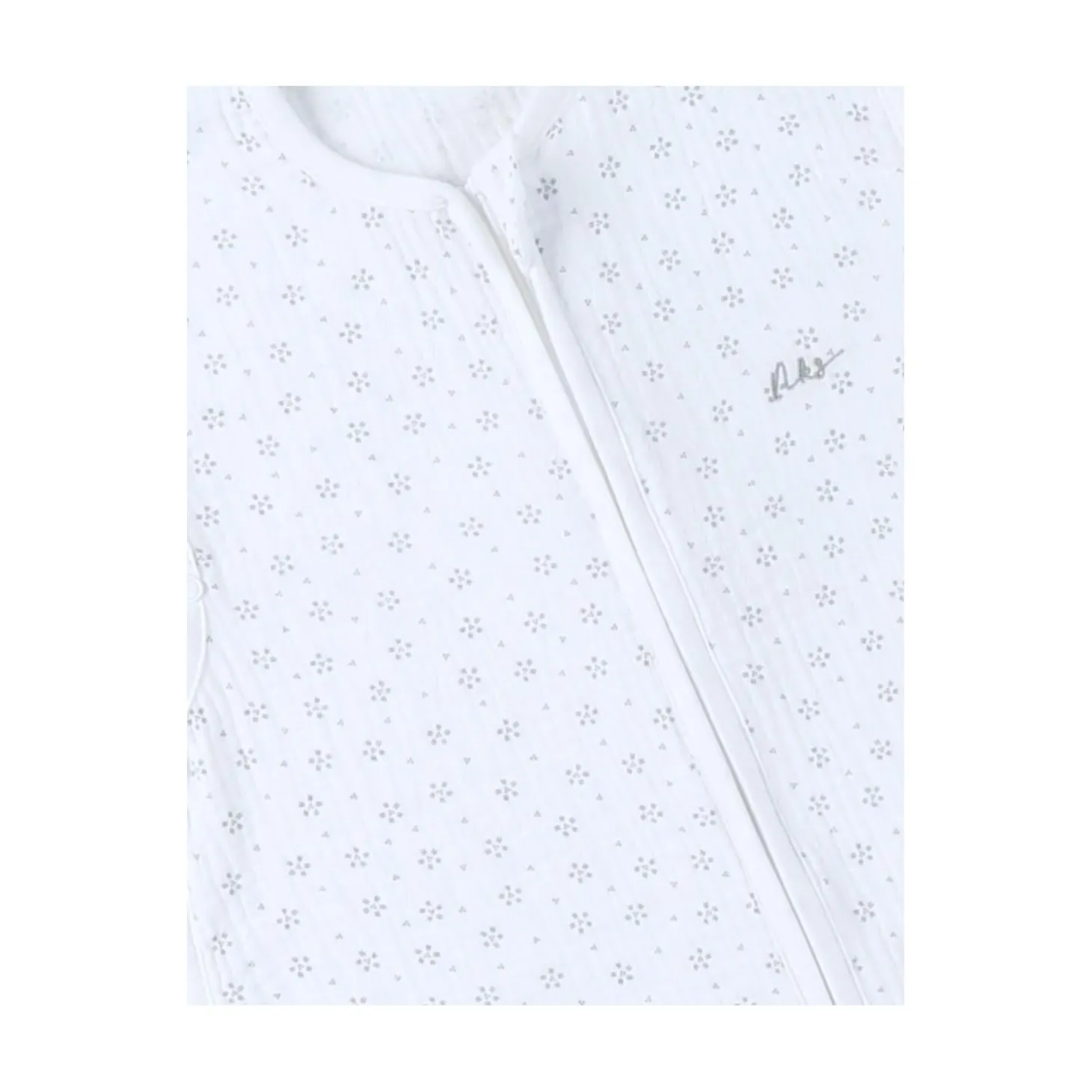 Noukie's Gigoteuse mousseline M&m25 Smart Flowers Blanc 100 cm
