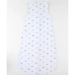 Noukie's                    Gigoteuse mousseline M&m25    Elephants Blanc            100 cm