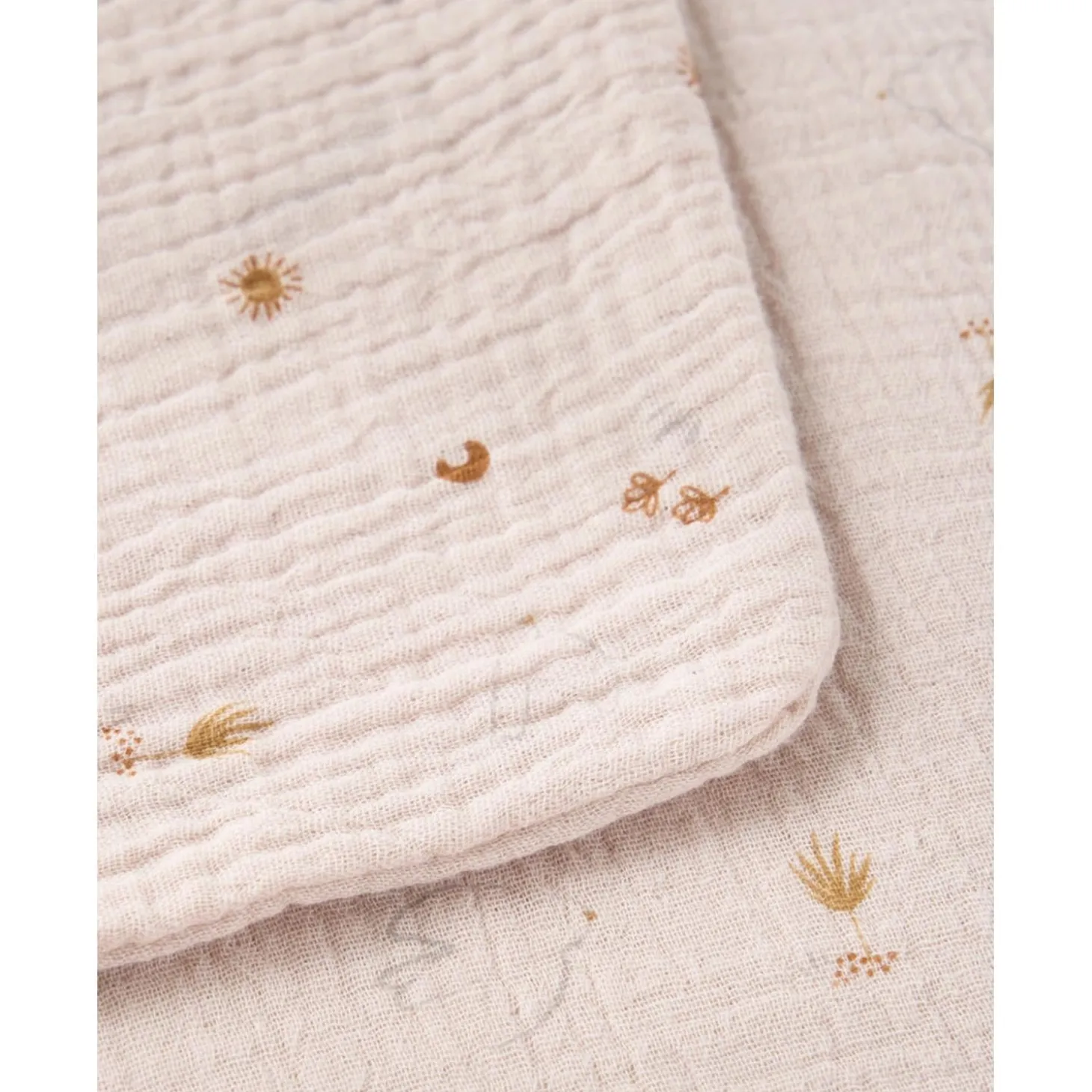 Noukie's Housse couette veloudoux B&M Beige 100x140 cm