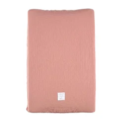 Noukie's Housse de matelas à langer Coton Bio Ecru 45x67 cm
