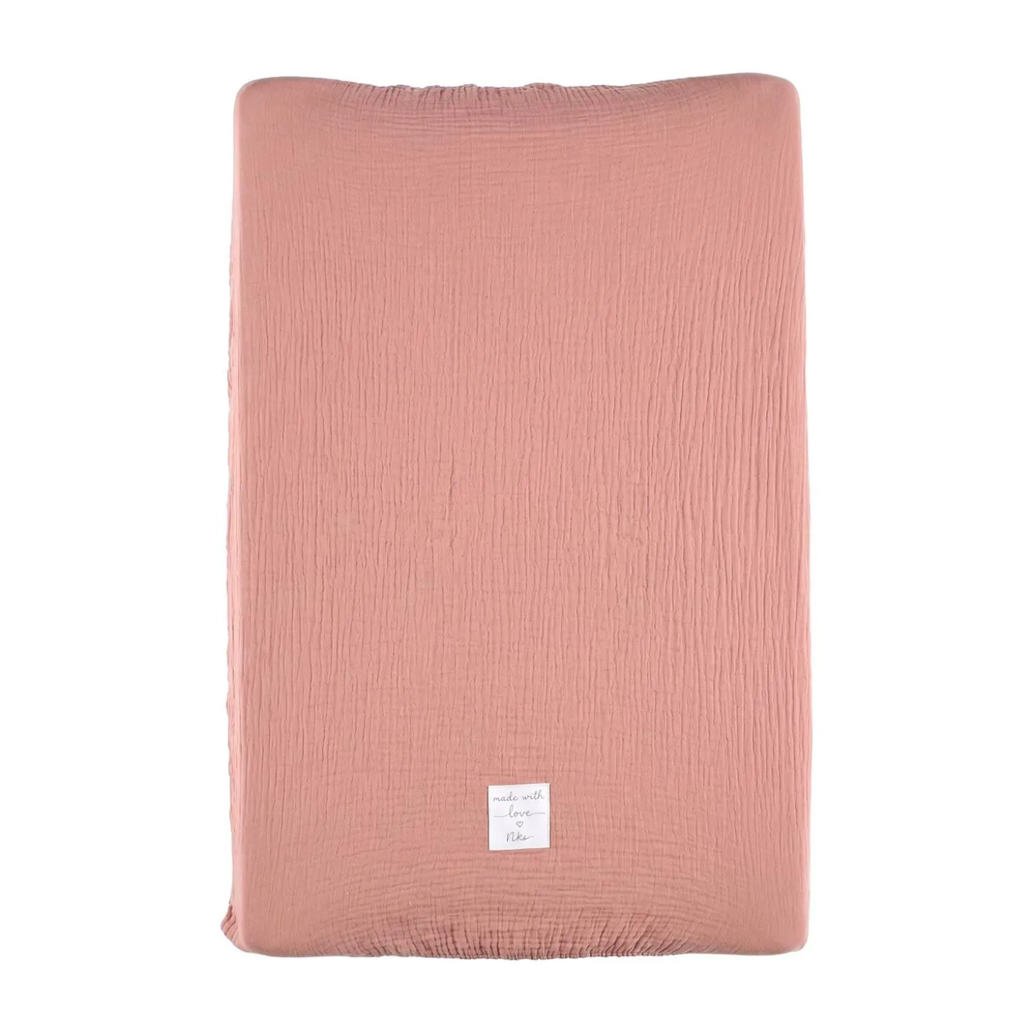 Noukie's Housse de matelas à langer Coton Bio Ecru 45x67 cm