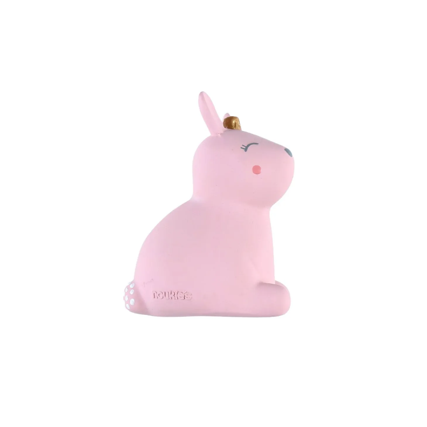 Noukie's Jouet bain hochet caoutchouc Mix and Match Rose