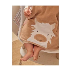 Noukie's                    Lot 2 Bavoirs éponge Funny F&O    Beige Et Kaki