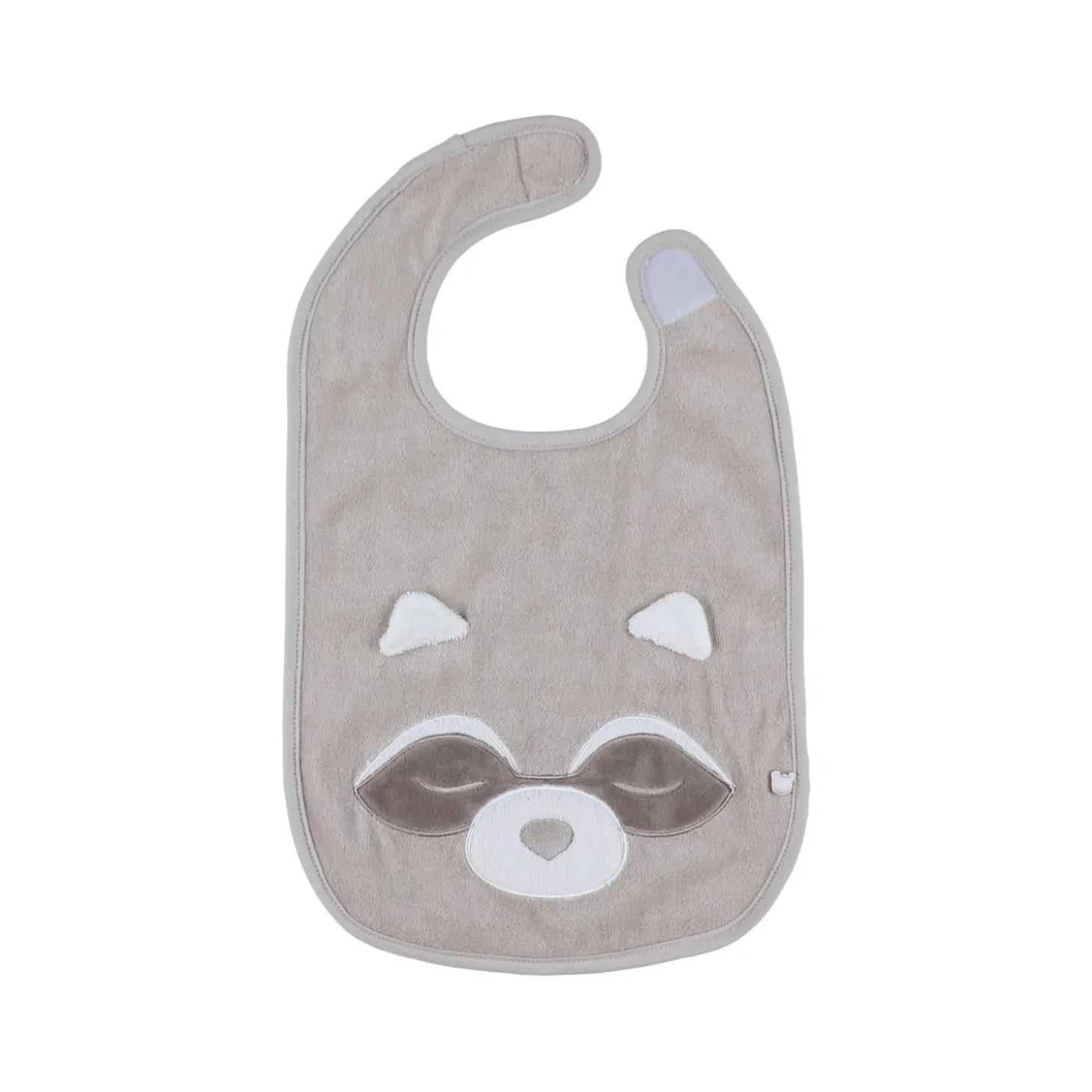 Noukie's Lot de 2 bavoirs en éponge R&L Beige