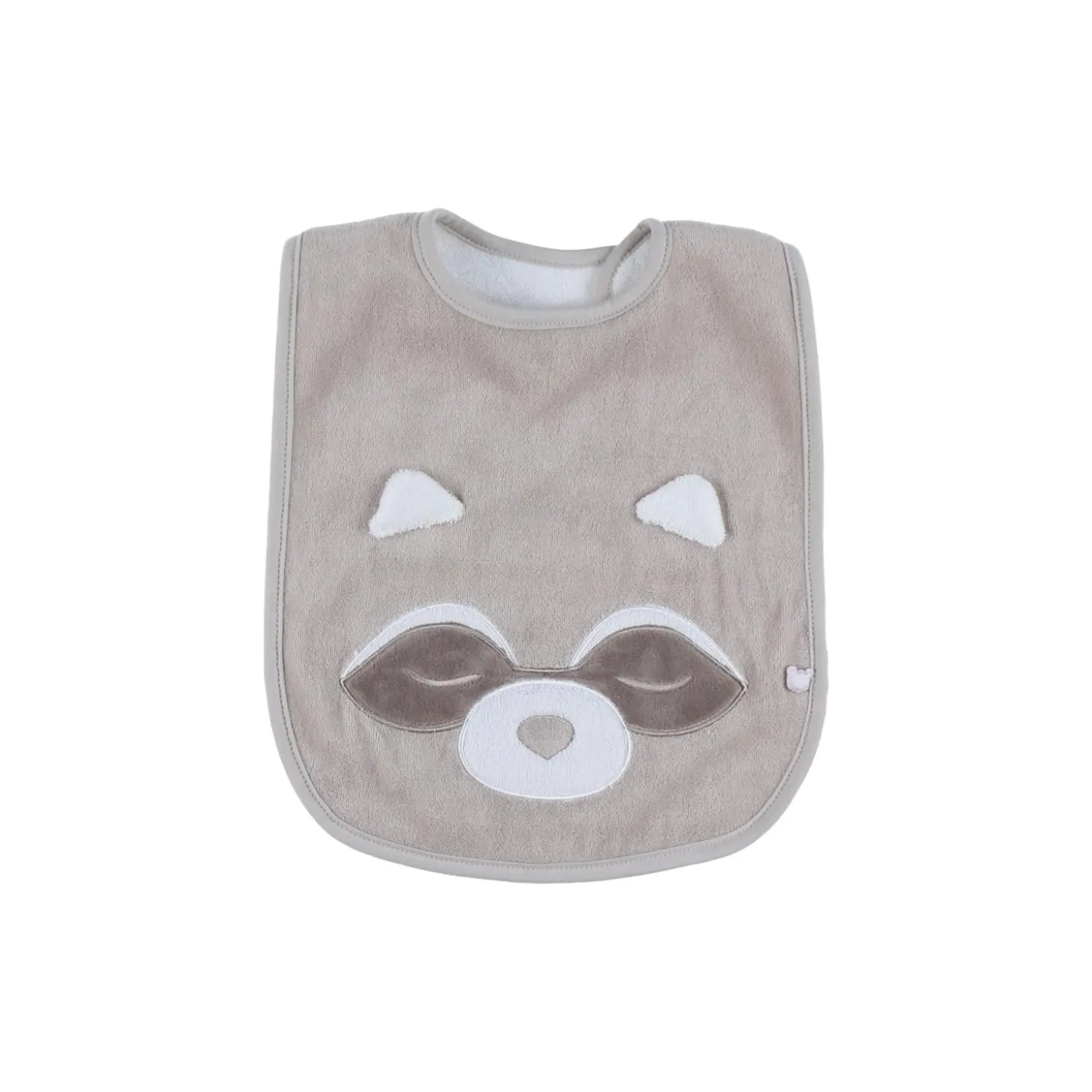 Noukie's Lot de 2 bavoirs en éponge R&L Beige