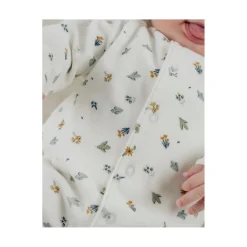 Noukie's                    Lot 2 Pyjamas velour Lovely Bird    Blanc            0 mois