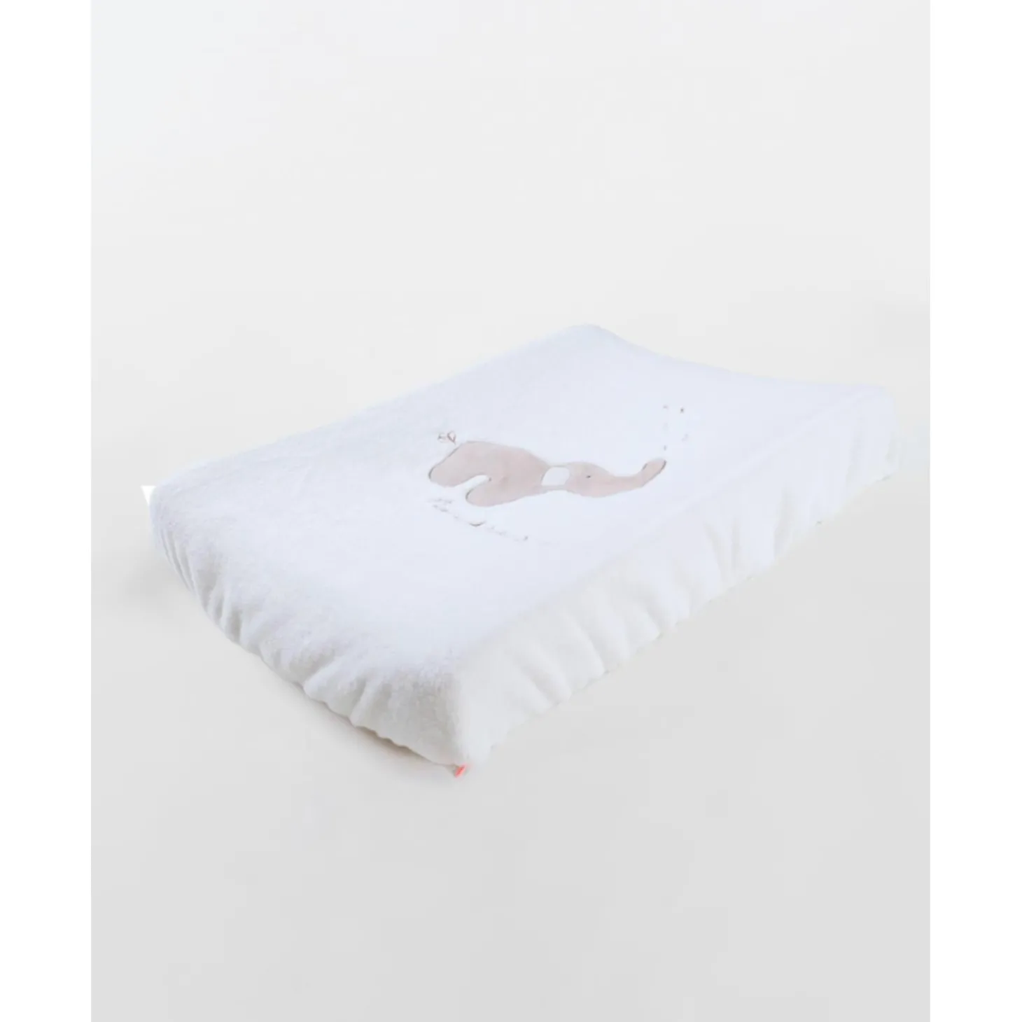 Noukie's Matelas à langer et housse éponge bali Bali & Moka Ecru 45x67 cm