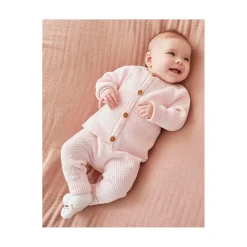 Noukie's M&m22 cardigan bio Rose 3M
