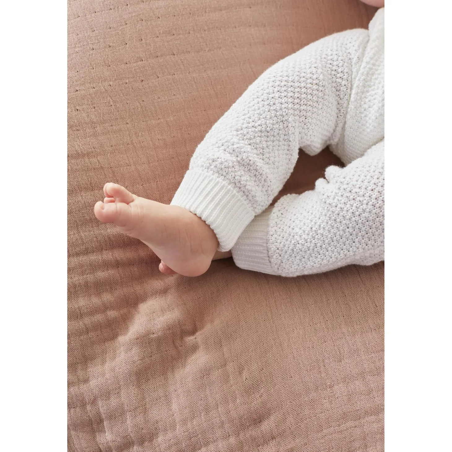 Noukie's M&M22 legging tricot Blanc 6M