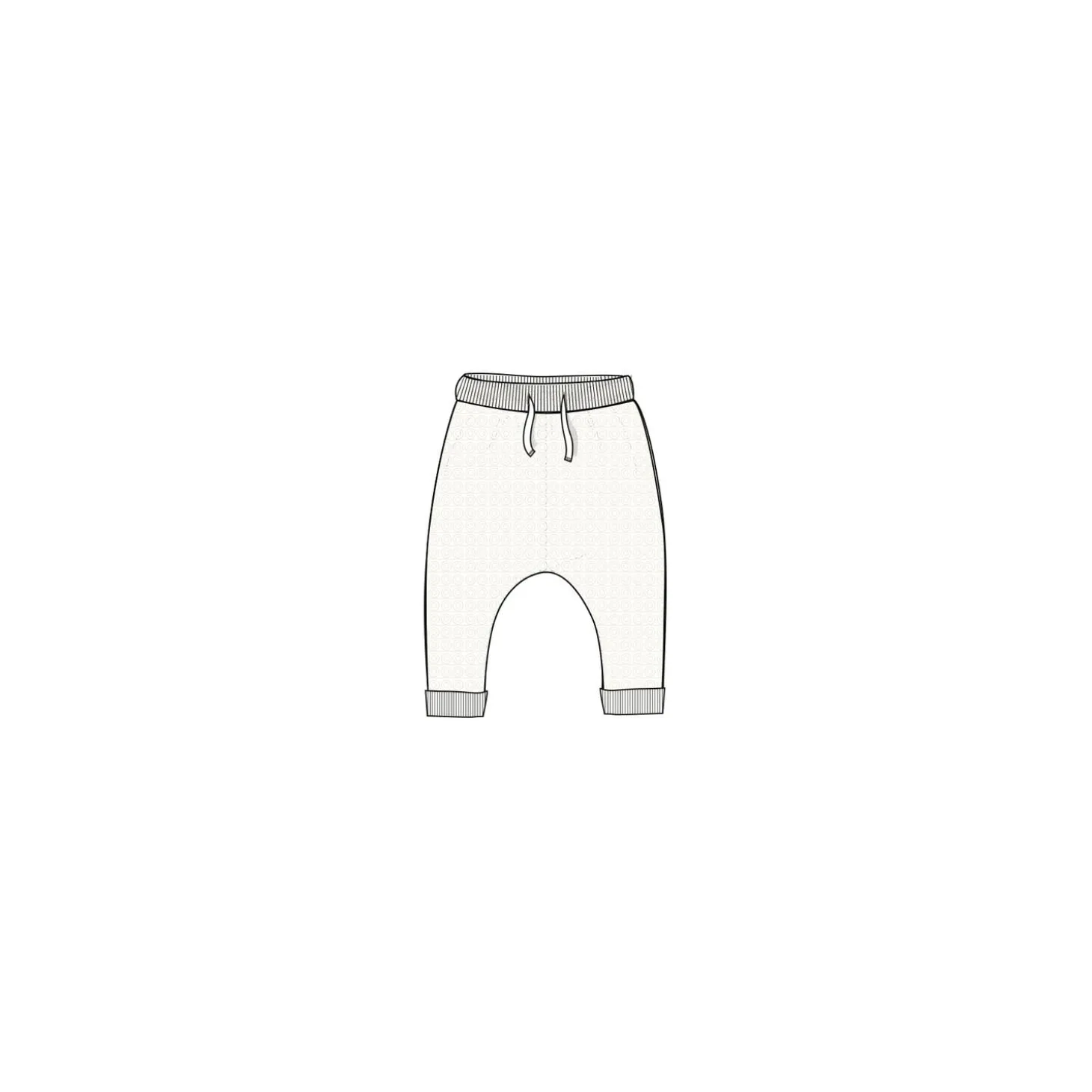 Noukie's M&M22 legging tricot Blanc 6M