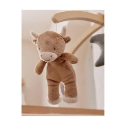 Noukie's Mobile musical avec bras en bois Orso & Fluffy F&O Multicolore