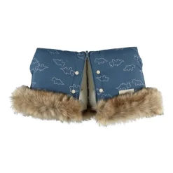 Noukie's                    Moufles poussette Mix and Match    Bleu