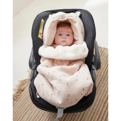 Noukie's                    Nid d'ange mousselin de coton Bali & Moka    Beige