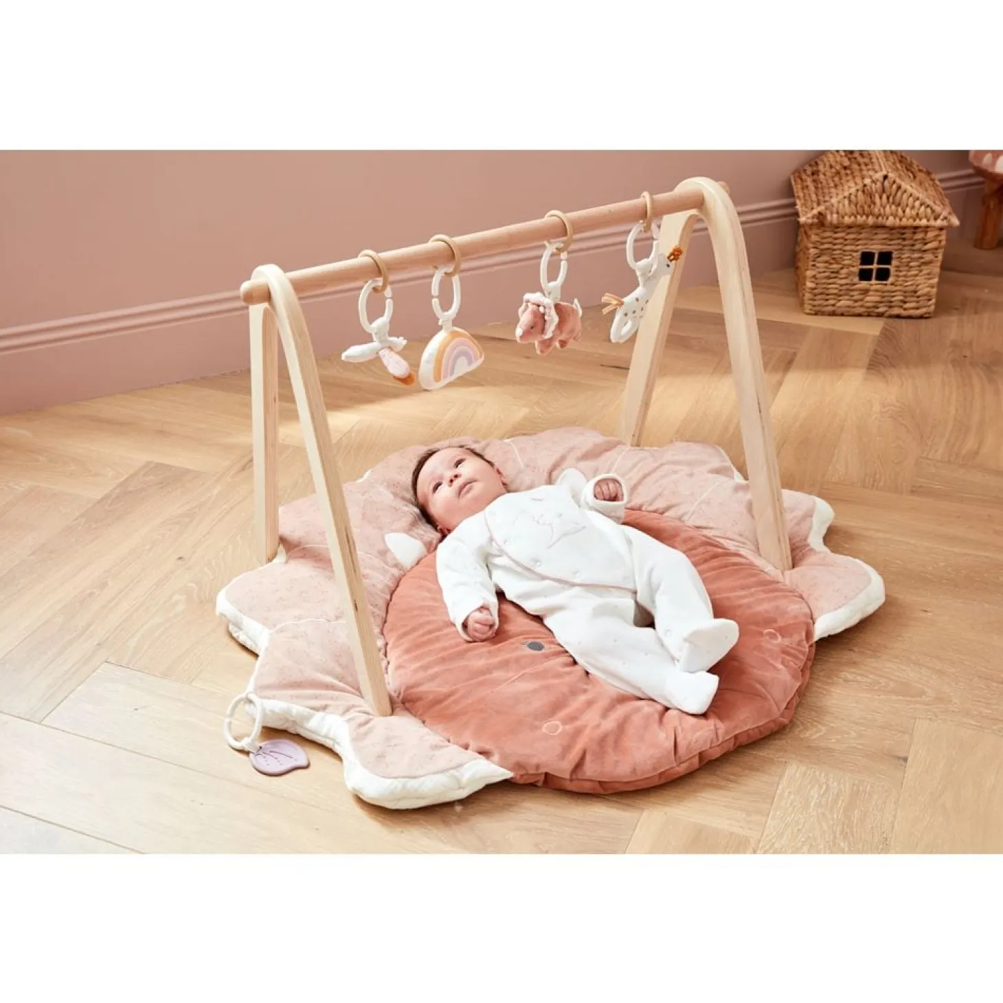 Noukie's Nid d'ange veloudoux Pop Rose