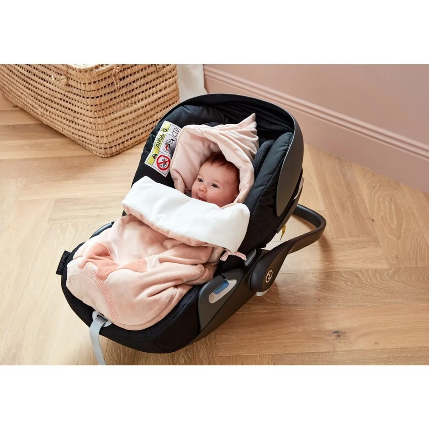Noukie's Nid d'ange veloudoux Pop Rose