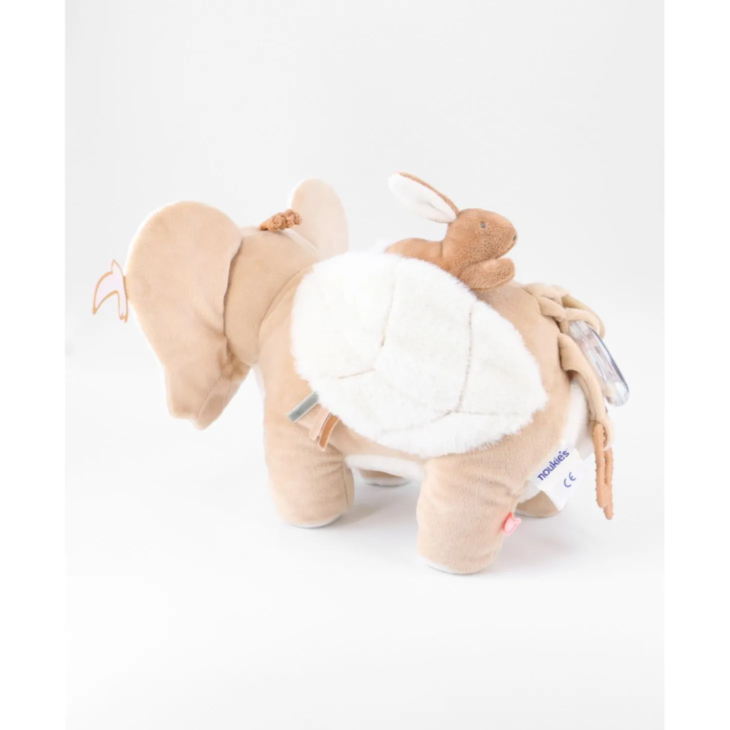 Noukie's Peluche d'activité bali Bali & Moka Ecru
