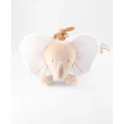 Noukie's Peluche d'activité bali Bali & Moka Ecru