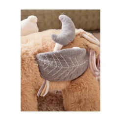 Noukie's Peluche d'activité Fluffy F&O Cow