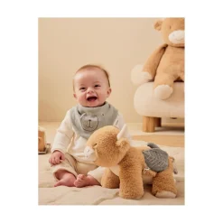 Noukie's Peluche d'activité Fluffy F&O Cow