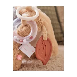 Noukie's Peluche d'activité Fluffy F&O Cow