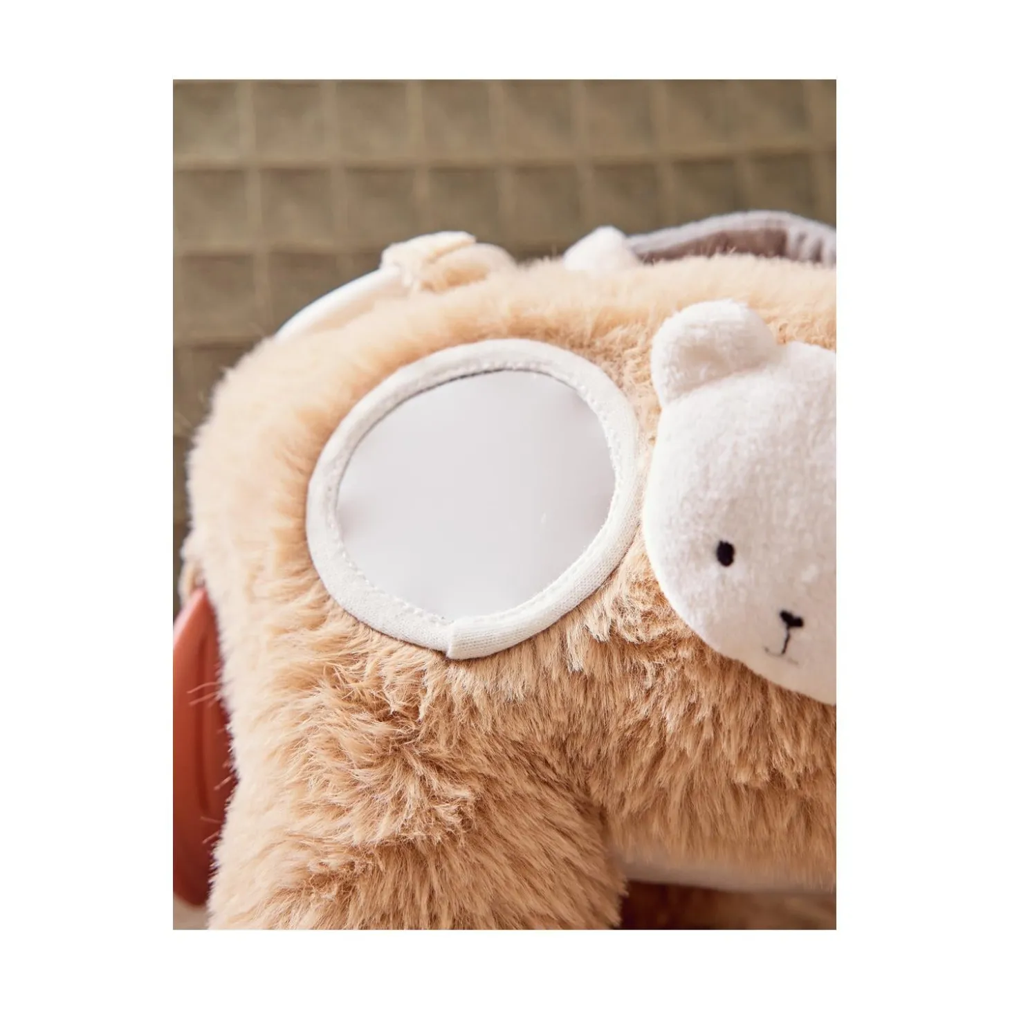 Noukie's Peluche d'activité Fluffy F&O Cow