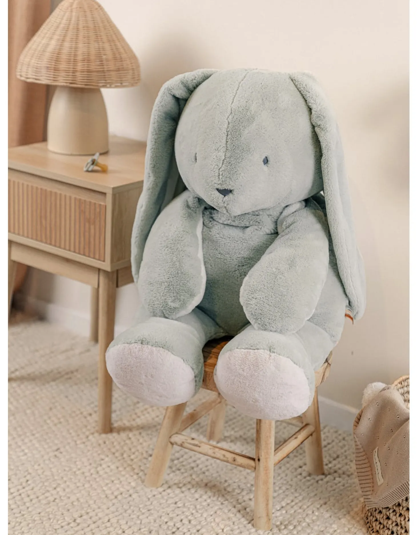 Noukie's Peluche large Verdi Vert 80 cm