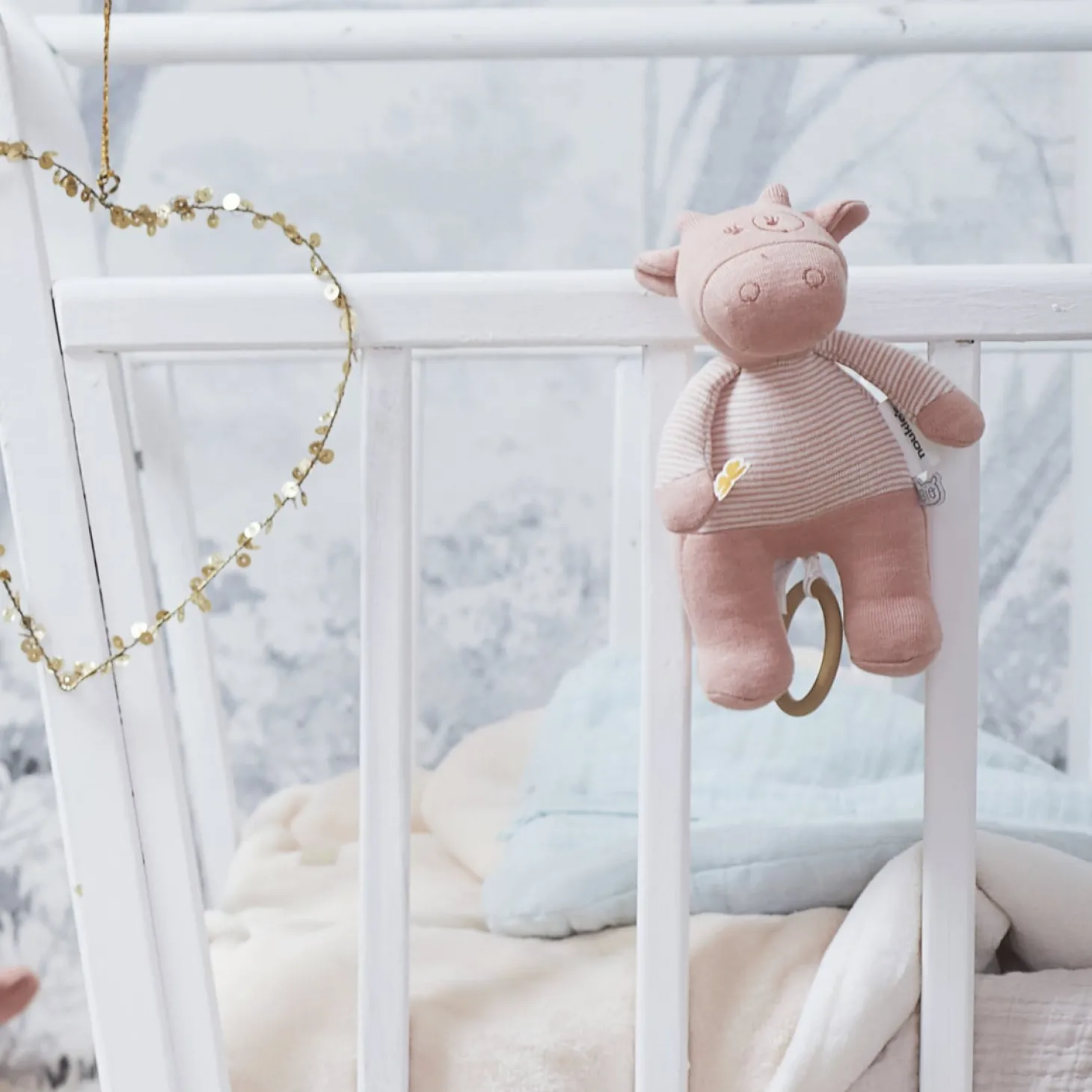 Noukie's Peluche Mini-Musical Lola Les Iconiques Rose