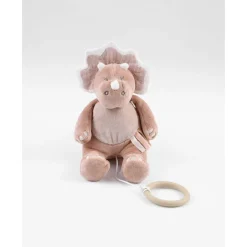 Noukie's Peluche mini musical veloudoux Pop Popsie Rose