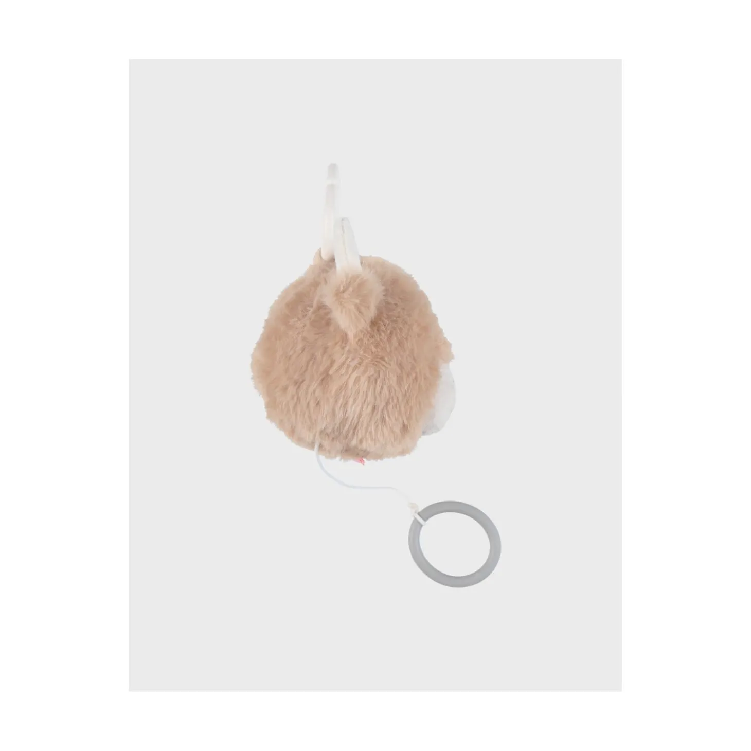 Noukie's Peluche Musicale en Veloudoux Fluffy F&O Beige