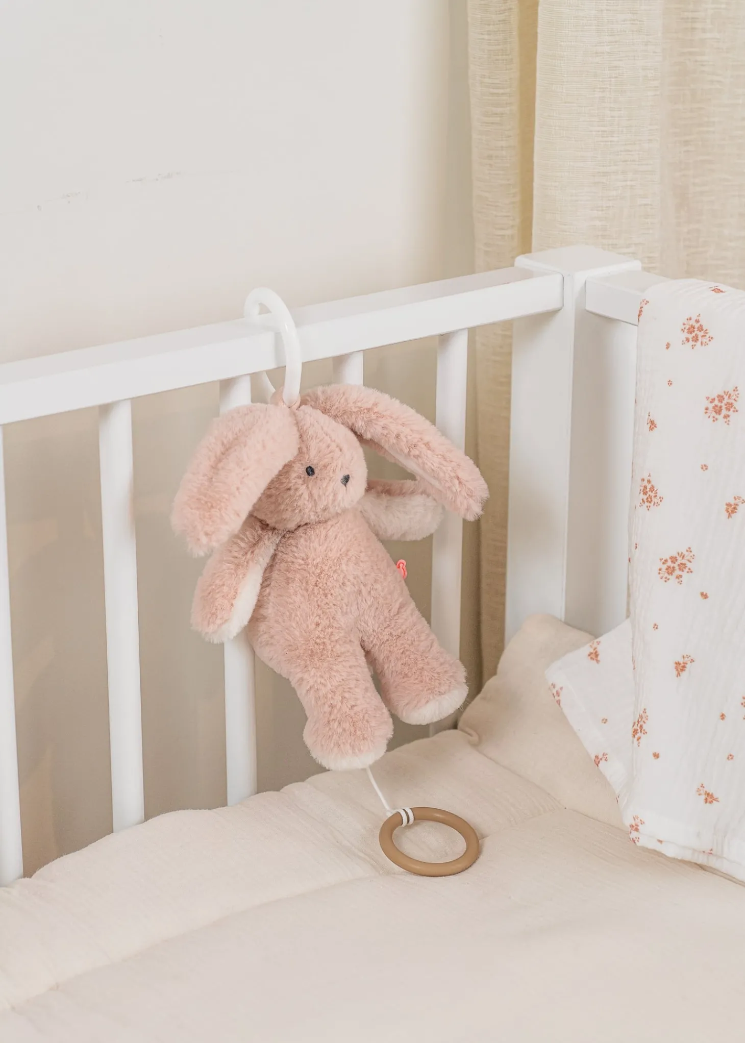 Noukie's Peluche Musicale nomade Rosie Rose