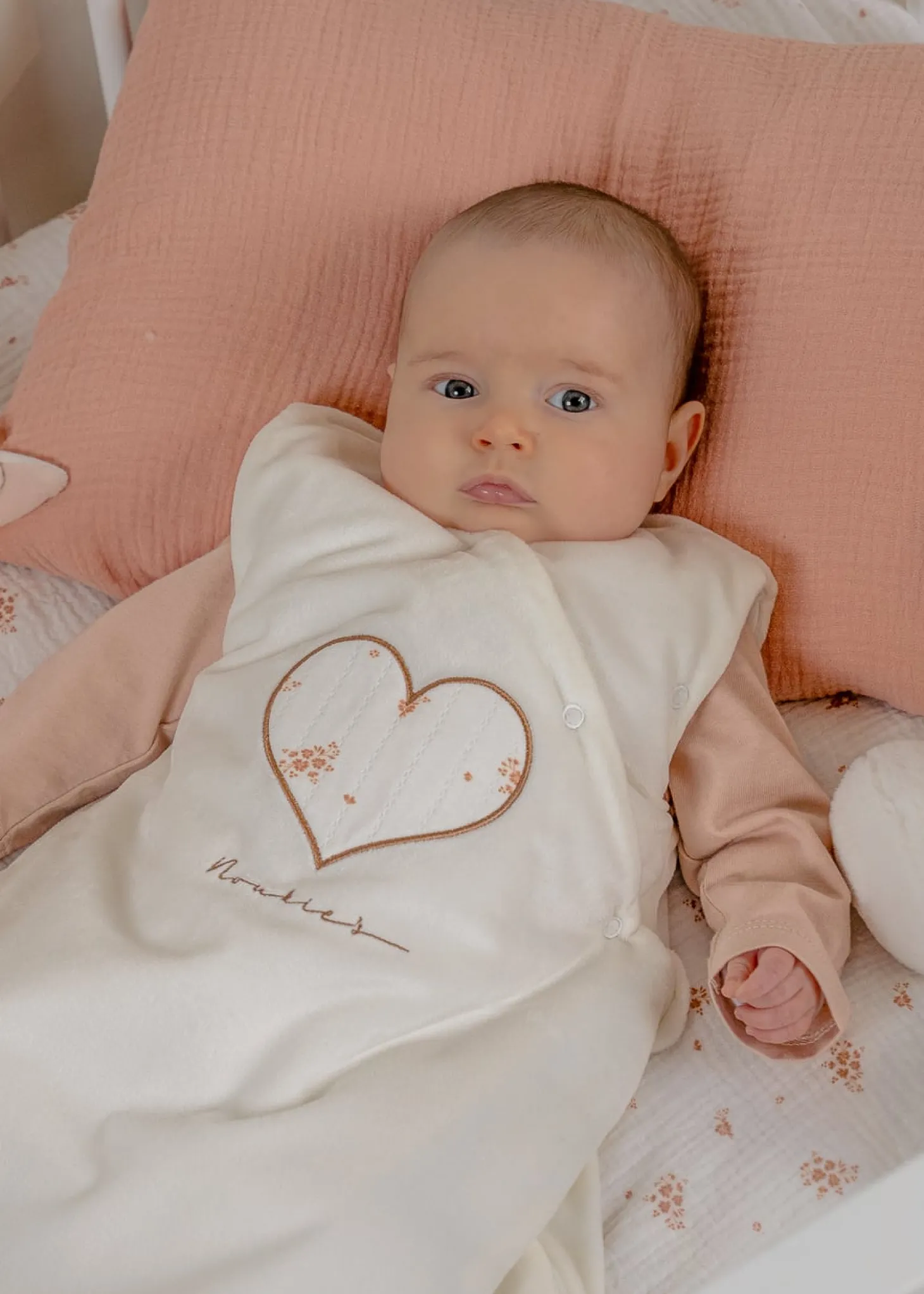 Noukie's Peluche Musicale nomade Rosie Rose