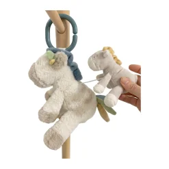 Noukie's                    Poney musical Lino & bébé R&L    Beige