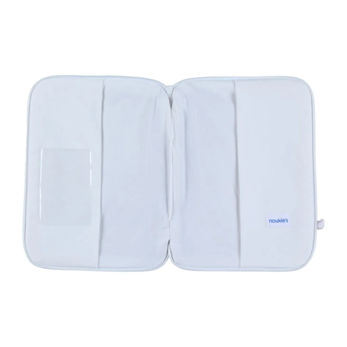 Noukie's Protège carnet de santé Coton Bio Bleu