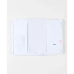 Noukie's Protège carnet de santé M&m25 Smart Flowers Blanc 17x25 cm
