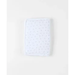 Noukie's Protège carnet de santé M&m25 Smart Flowers Blanc 17x25 cm